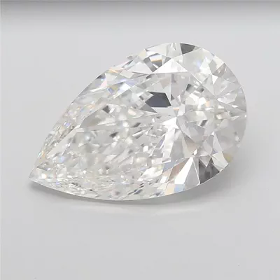 16.03ct F VS1 Rare Carat Ideal Cut Pear Lab Grown Diamond