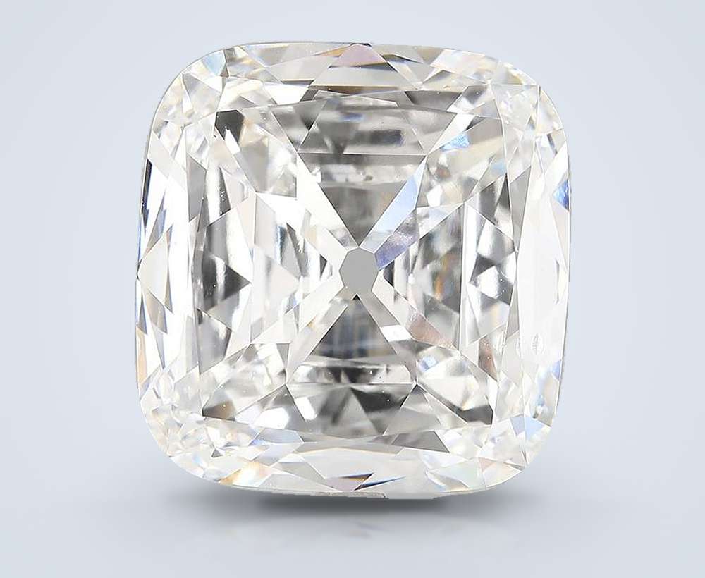15.10ct F VS2 Good Cut Cushion Lab Grown Diamond