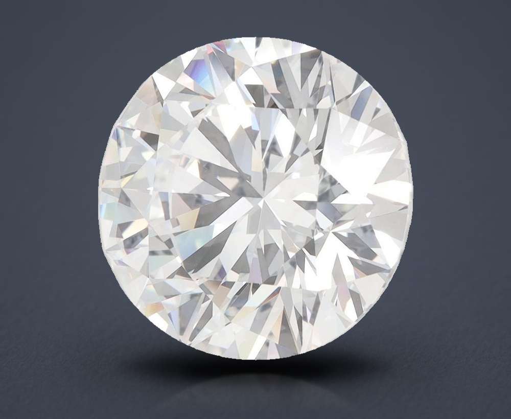 8.09ct D IF Rare Carat Ideal Cut Round Lab Grown Diamond