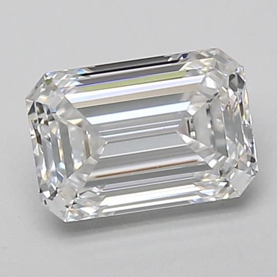 1.55ct D VS1 Rare Carat Ideal Cut Emerald Lab Grown Diamond