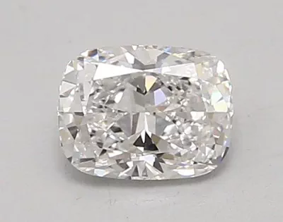 0.99ct D VVS2 Rare Carat Ideal Cut Cushion Lab Grown Diamond