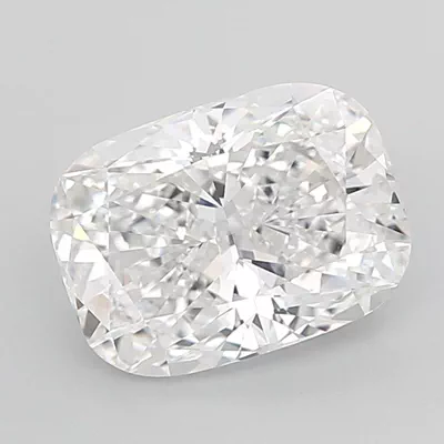 3.55ct E VVS2 Rare Carat Ideal Cut Cushion Lab Grown Diamond