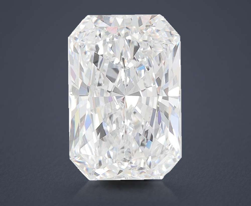 2.00ct D VVS1 Rare Carat Ideal Cut Radiant Lab Grown Diamond