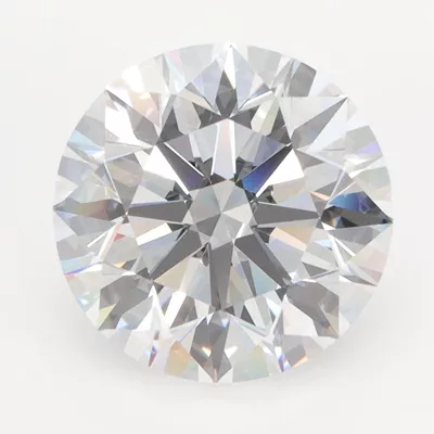 4.10ct D VVS1 Rare Carat Ideal Cut Round Lab Grown Diamond