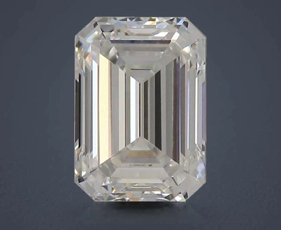 1.36ct E VVS2 Rare Carat Ideal Cut Emerald Lab Grown Diamond