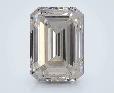 1.36ct E VVS2 Rare Carat Ideal Cut Emerald Lab Grown Diamond