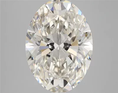 3.13ct H VS1 Rare Carat Ideal Cut Oval Lab Grown Diamond