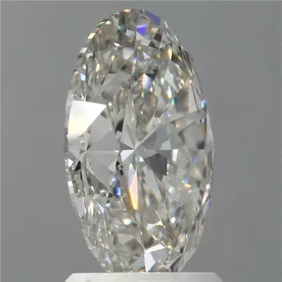 2.51ct H VS2 Very Good Cut Oval Lab Grown Diamond