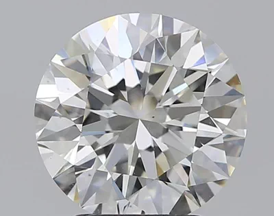 2.59ct I VS1 Rare Carat Ideal Cut Round Diamond