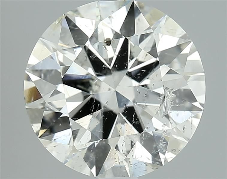 2.07ct J SI2 Rare Carat Ideal Cut Round Diamond