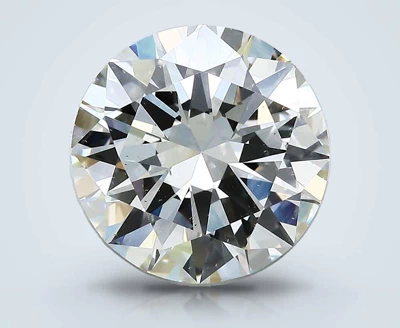 3.98ct J SI1 Very Good Cut Round Diamond