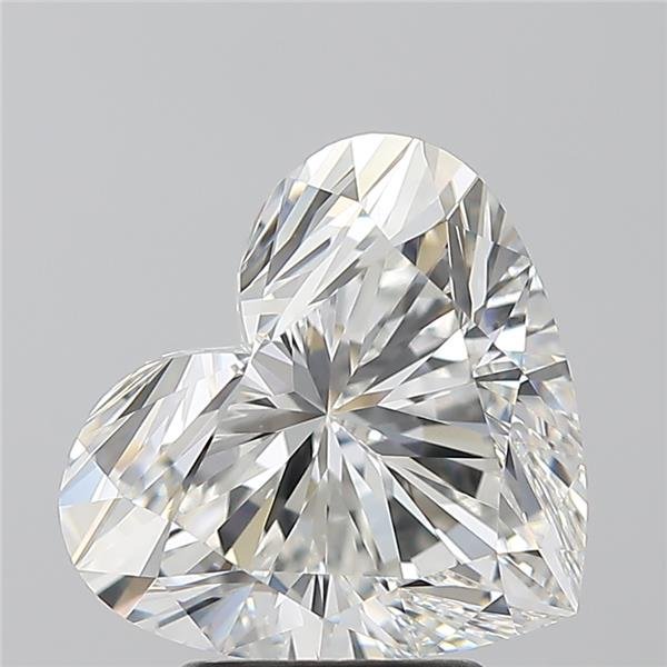 3.51ct D VS1 Rare Carat Ideal Cut Heart Diamond