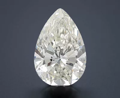 2.51ct K SI2 Rare Carat Ideal Cut Pear Diamond