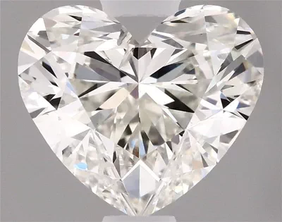 0.80ct H SI1 Rare Carat Ideal Cut Heart Diamond