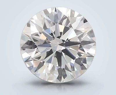 3.66ct D VVS2 Rare Carat Ideal Cut Round Lab Grown Diamond