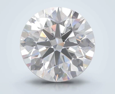 6.66ct D VVS2 Rare Carat Ideal Cut Round Lab Grown Diamond