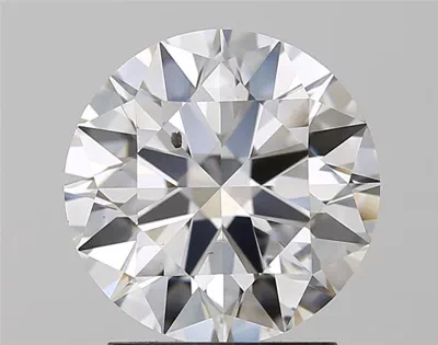 2.08ct G SI1 Rare Carat Ideal Cut Round Diamond