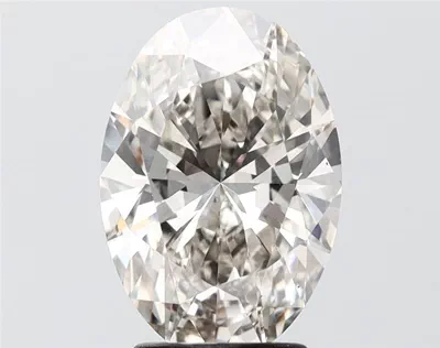 3.07ct J VS1 Rare Carat Ideal Cut Oval Lab Grown Diamond
