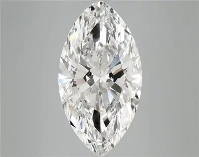 6.02ct F VS1 Rare Carat Ideal Cut Marquise Lab Grown Diamond