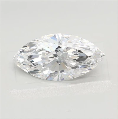 3.04ct E VS2 Rare Carat Ideal Cut Marquise Lab Grown Diamond