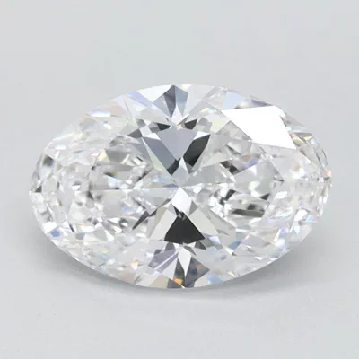 1.08ct D VS1 Rare Carat Ideal Cut Oval Lab Grown Diamond