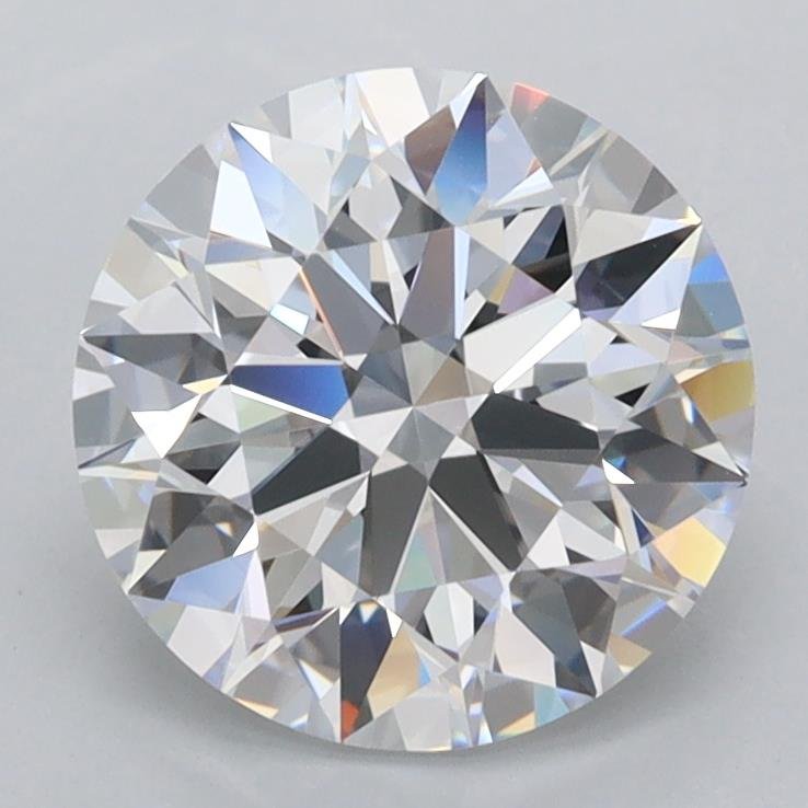 2.31ct D FL Rare Carat Ideal Cut Round Lab Grown Diamond