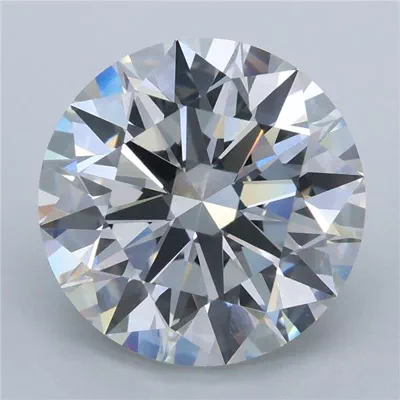 5.23ct F VVS2 Rare Carat Ideal Cut Round Lab Grown Diamond