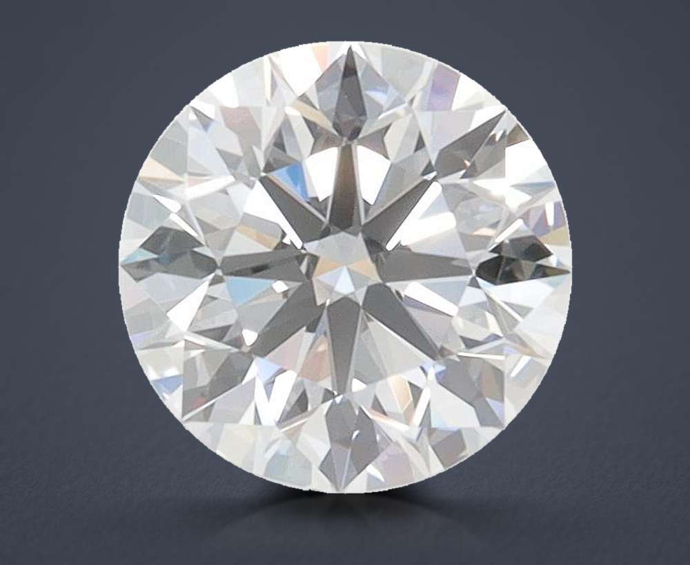 1.28ct D VVS1 Rare Carat Ideal Cut Round Lab Grown Diamond