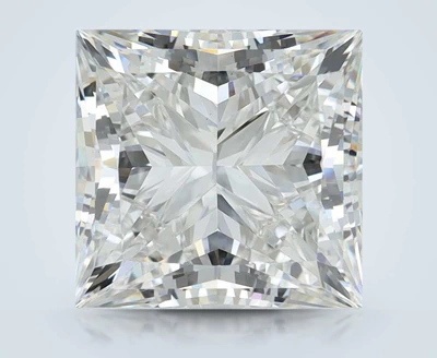 5.21ct F VS1 Rare Carat Ideal Cut Princess Lab Grown Diamond