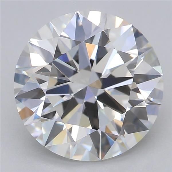 2.09ct E VVS2 Rare Carat Ideal Cut Round Lab Grown Diamond