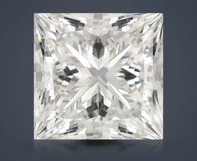 7.40ct G VS1 Rare Carat Ideal Cut Princess Lab Grown Diamond