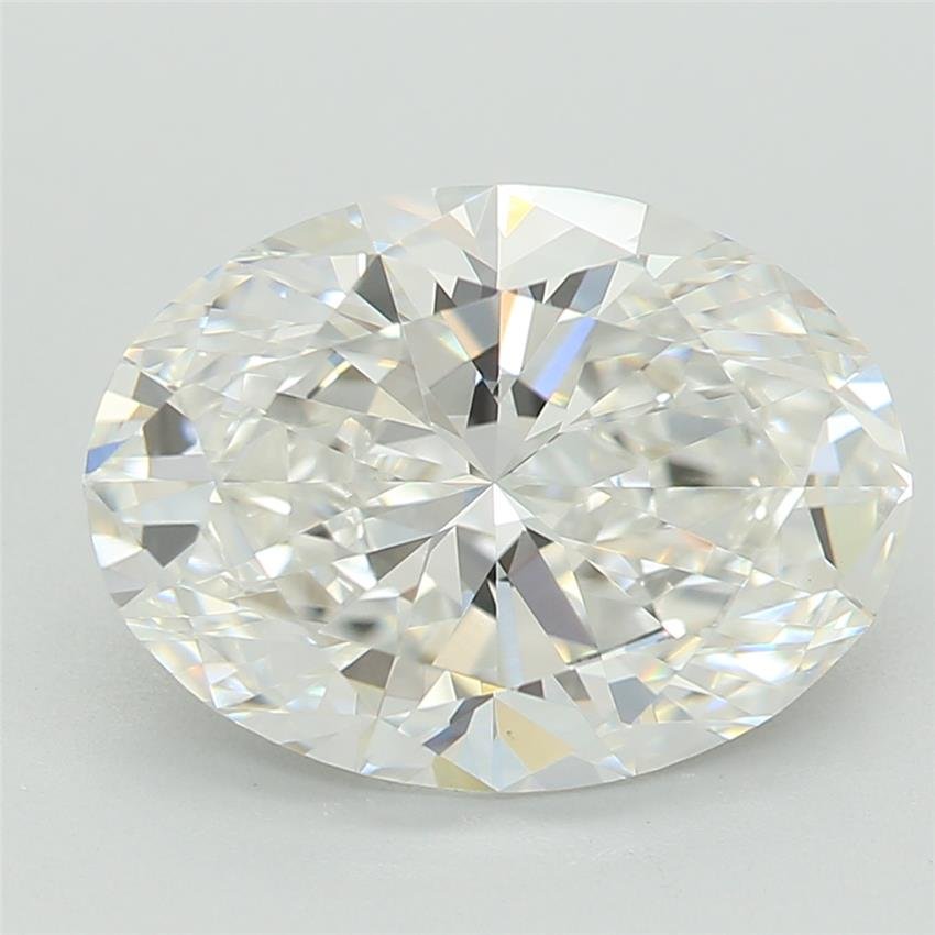 2.05ct D VVS2 Very Good Cut Oval Lab Grown Diamond