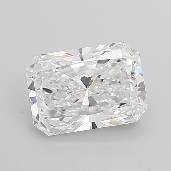 5.08ct E VVS2 Rare Carat Ideal Cut Radiant Lab Grown Diamond