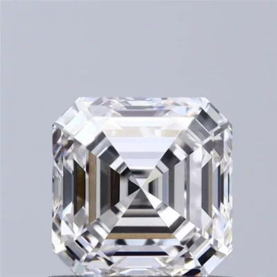 0.99ct F VVS2 Rare Carat Ideal Cut Asscher Lab Grown Diamond