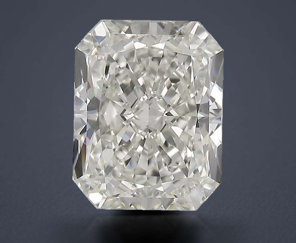 1.55ct J VVS1 Rare Carat Ideal Cut Radiant Diamond