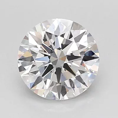 1.55ct D VS2 Rare Carat Ideal Cut Round Lab Grown Diamond
