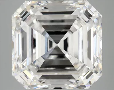 10.73ct E VVS2 Excellent Cut Asscher Lab Grown Diamond