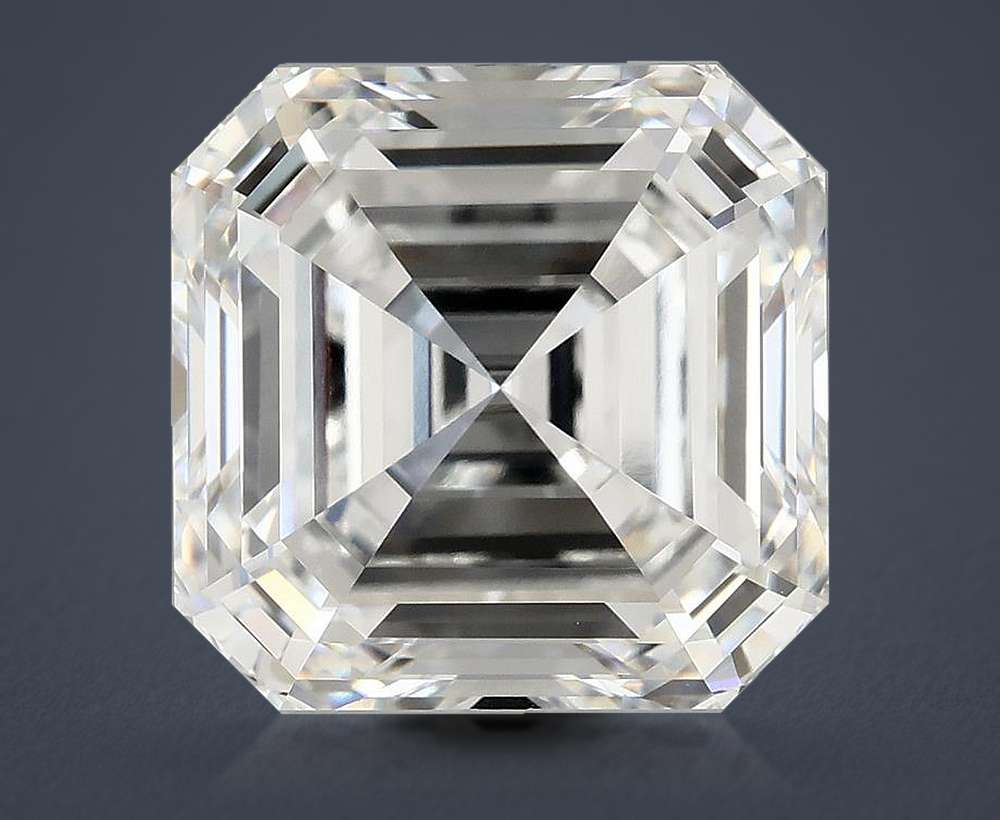 10.73ct E VVS2 Excellent Cut Asscher Lab Grown Diamond