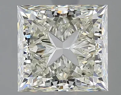 2.51ct I VS1 Rare Carat Ideal Cut Princess Diamond