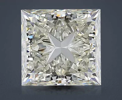 2.51ct I VS1 Rare Carat Ideal Cut Princess Diamond