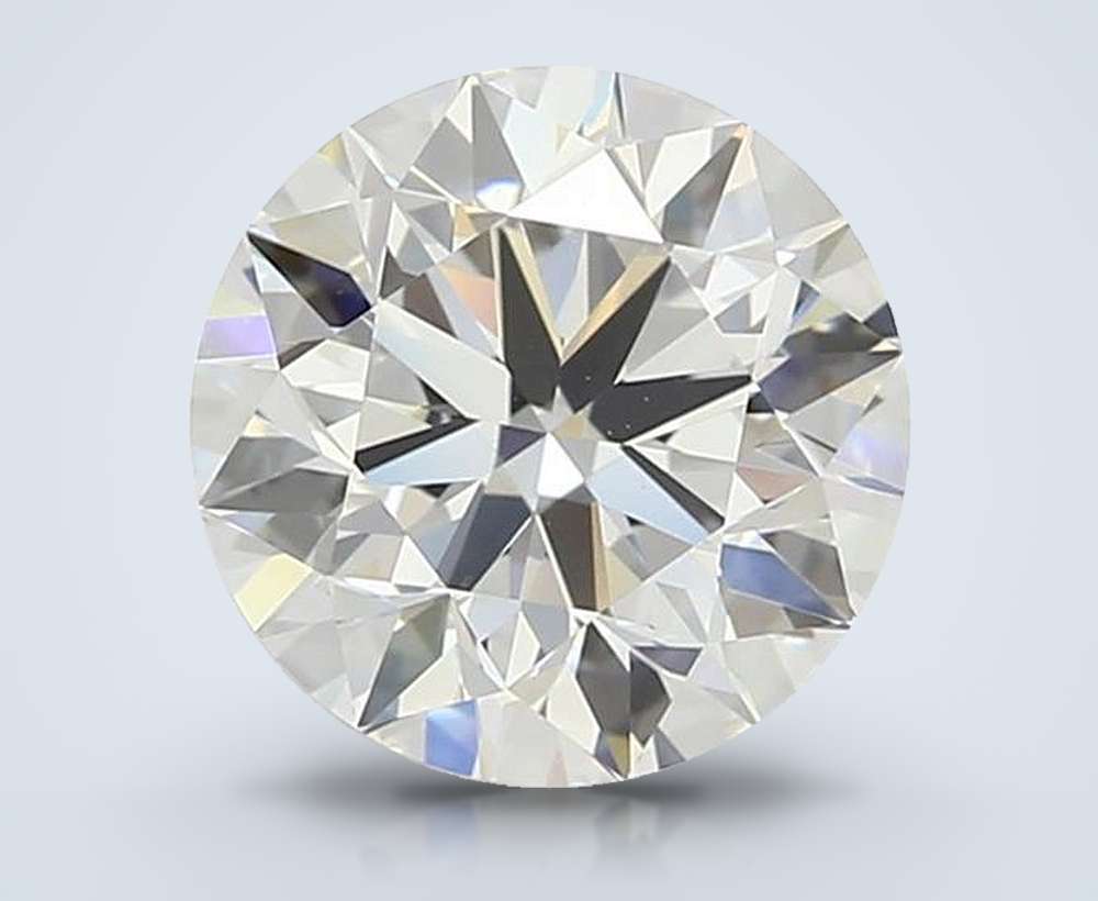 3.01ct E IF Excellent Cut Round Lab Grown Diamond