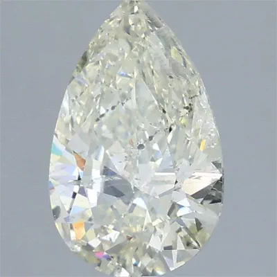 1.53ct K SI2 Rare Carat Ideal Cut Pear Diamond