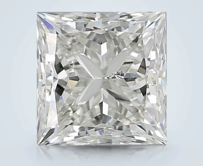1.51ct K SI2 Rare Carat Ideal Cut Princess Diamond