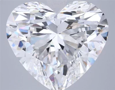 6.03ct E VVS2 Rare Carat Ideal Cut Heart Lab Grown Diamond