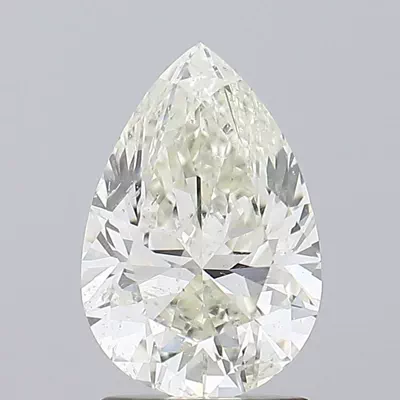 1.70ct J SI2 Rare Carat Ideal Cut Pear Diamond