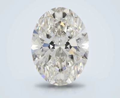 4.35ct H VS2 Rare Carat Ideal Cut Oval Lab Grown Diamond
