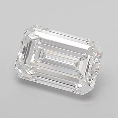 1.01ct E VVS1 Rare Carat Ideal Cut Emerald Lab Grown Diamond