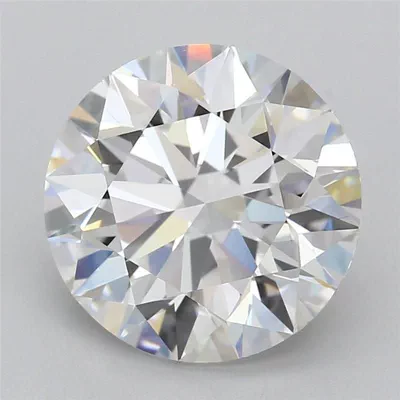 4.31ct E VVS2 Excellent Cut Round Lab Grown Diamond