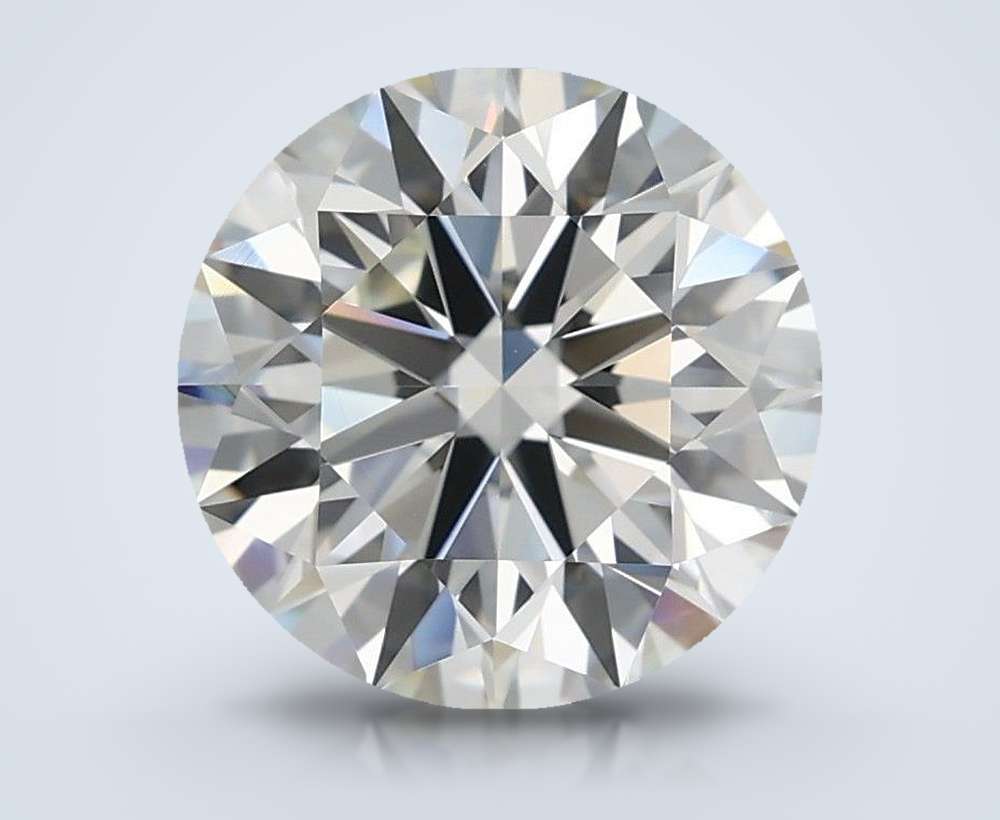 2.70ct H VVS1 Rare Carat Ideal Cut Round Diamond