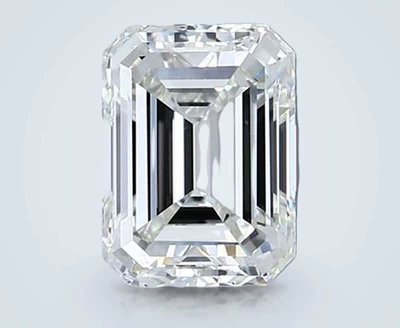 2.20ct H VS1 Rare Carat Ideal Cut Emerald Diamond